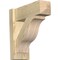 Ekena Millwork Funston Rough Sawn Craftsman Outlooker, Douglas Fir, 6"W x 16"D x 16"H OUT06X16X16FST04RDF - alternate 1